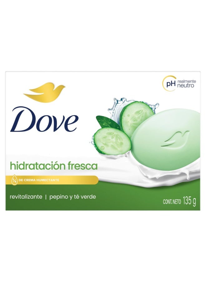 Dove beauty cream bar 135 g (Cucumber & Green Tea) - Image 1